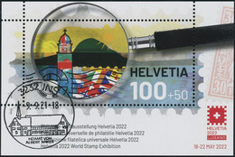 Suisse - 2021 - Helvetia - Block - Ersttag Stempel ET - Usados