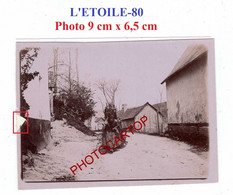 L'ETOILE-RAMASSEUSE De BOIS MORT-Vielle FEMME-TYPE-PHOTO-France-80- - Flixecourt