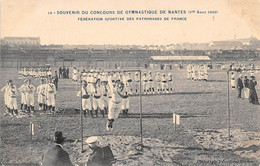 Nantes  44   Concours Gymnastique 1909     Barre     N° 14 - Nantes