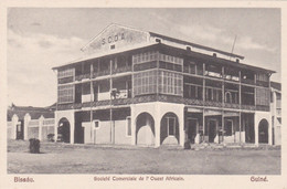 POSTCARD PORTUGAL - GUINÉ  - PORTUGUESE GUINEA  - SOCIETÉ COMERCIALE DE L'OUEST AFRICAIN - Guinée