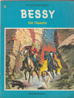 Bessy , N° 102 , Kid L' Apache   , Vandersteen , Erasme ( 1973 ) Trace Bic ( Nom ) BE - Bessy