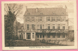 C.P. Ensival = Rue  Grande  : Propriété  SAUVAGE - Verviers