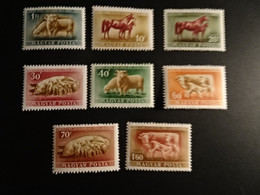 K49594 - Set MNh Hungary 1951 - SC. 929-932, C87-90 - Animals - Farm - Farm