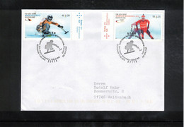 Deutschland / Germany 2010 Sports - Olympic Games Vancouver Biathlon Interesting Letter - Winter 2010: Vancouver