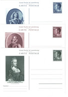 1980 - 3 Cartes Postales - Jean Baron De Beck - Petrus Ernestus - Impératrice Marie-Thérèse.. - Cartoline Commemorative
