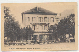 73 Savoie - Albertville - Hôtel De La Gare Mlles Deloche Et Marin Propriétaires - Albertville