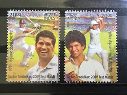 India - Complete Set Cricket 2013 - Used Stamps