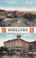WARSCHAU-WARSZAWA-VARSOVIE-Polen-Polska-Poland-Pologne-Hotel Bristol-Zjazd-Feldpost Festungs Lazarett 2 Warschau-Stempel - Pologne