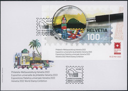 Suisse - 2021 - Helvetia - Block - Ersttagsbrief FDC ET - Brieven En Documenten