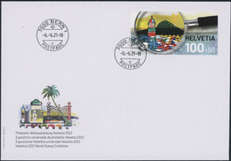 Suisse - 2021 - Helvetia - Blockausschnitte - Ersttagsbrief FDC ET - Briefe U. Dokumente