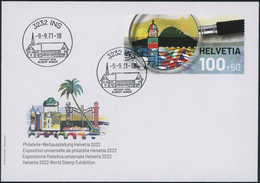 Suisse - 2021 - Helvetia - Blockausschnitte - Ersttagsbrief FDC ET - Cartas & Documentos