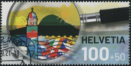 Suisse - 2021 - Helvetia - Blockausschnitte - Ersttag Stempel ET - Used Stamps