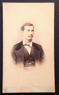 C2/16 - Homem Bigode * Homme * Mustache - Phot.Figanza & Cª - Pará - Brasil - 1872 (cdv) - Antiche (ante 1900)