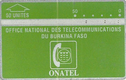 BURKINA FASO 50 U GREEN LOGO 1ST ISSUE L & G CODE: BKF-3 CP:105H  CV$55US  READ  DESCRIPTION   ! - Burkina Faso