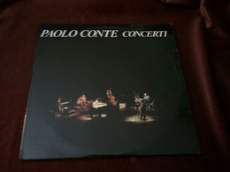 PAOLO CONTE  /  CONCERTI   ALBUM  DOUBLE - Autres - Musique Italienne