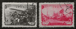 Russie 1948 N° Y&T : 1228 Et 1229  Obl. - Gebruikt