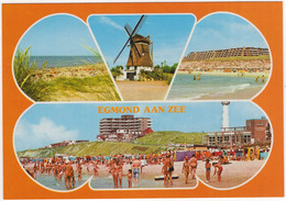 Egmond Aan Zee - (Noord-Holland, Nederland)  - O.a. Strand / Plage, Molen / Moulin - Nr. EGE 7 - Egmond Aan Zee