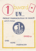 BUVARD & BLOTTER - Produit Pharmaceutique Numéro 1 - Laboratoire SAUBA - Au Dos Baume NITROL - Produits Pharmaceutiques