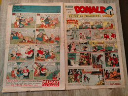 HARDI DONALD N° 175 MANDRAKE Tarzan Secret De Jouvence E-R Burroughs LUC BRADEFER PIM PAM POUM 30/07/1950 - Donald Duck