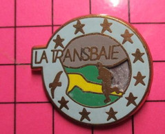 411e Pin's Pins / Beau Et Rare / THEME : SPORTS / ATHLETISME COURSE LA TRANSBAIE Par DURET - Athletics