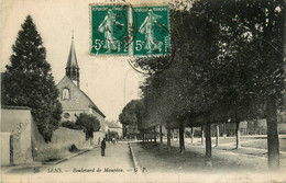 Sens * Le Boulevard De Maupéon - Sens