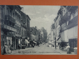 Bruxelles-St.Gilles Chaussée De Waterloo Et Porte De Hal - St-Gilles - St-Gillis