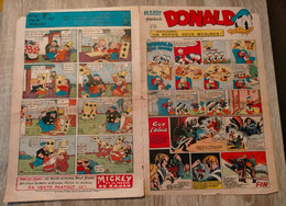 HARDI DONALD N° 169 MANDRAKE Tarzan Et La Cité De L'or E-R Burroughs LUC BRADEFER PIM PAM POUM 18/06/1950 Guy L'éclaire - Donald Duck