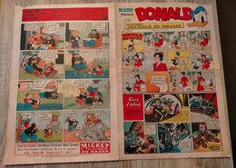 HARDI DONALD N° 168 MANDRAKE Tarzan Et La Cité De L'or E-R Burroughs LUC BRADEFER PIM PAM POUM 11/06/1950 Guy L'éclaire - Donald Duck