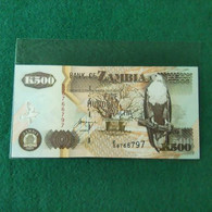 ZAMBIA 500 KWACHA 2001 - Zambie