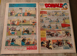 HARDI DONALD N° 159 MANDRAKE Tarzan Et La Cité De L'or E-R Burroughs LUC BRADEFER PIM PAM POUM 09/04/1950 Guy L'éclaire - Donald Duck