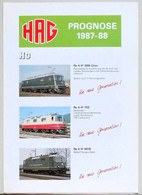 Faltblatt HAG HO PROGNOSE 1987-88 - MODELLBAHN - DE - Kataloge