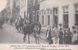 Nivelles - 7ème Centenaire De Ste Marie De Nivelles 1913 - Circulé - Belle Animation - TBE - Nijvel