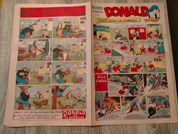 HARDI DONALD N° 156 MANDRAKE Tarzan Et La Cité De L'or E-R Burroughs LUC BRADEFER PIM PAM POUM 19/03/1950 Guy L'éclaire - Donald Duck