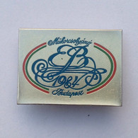 Badge Pin ZN000007 - Ice Skating Hungary Budapest European Championship 1984 - Pattinaggio Artistico