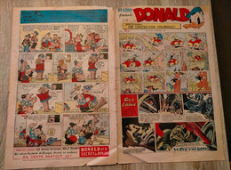 HARDI DONALD N° 139 MANDRAKE Tarzan Et L'homme Lion  E-R Burroughs LUC BRADEFER PIM PAM POUM 20/11/1949 Guy L'éclaire - Donald Duck