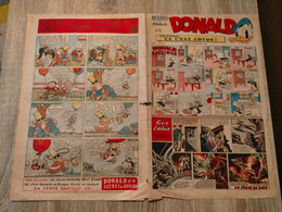 HARDI DONALD N° 138 MANDRAKE Tarzan Et L'homme Lion E-R Burroughs LUC BRADEFER PIM PAM POUM 13/11/1949 Guy L'éclaire - Donald Duck