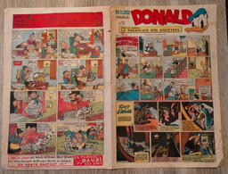 HARDI DONALD N° 132  MANDRAKE Tarzan Et L'homme Lion E-R Burroughs LUC BRADEFER PIM PAM POUM 02/10/1949 Guy L'éclaire - Donald Duck