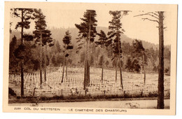 ORBEY --guerre 14-18-- Col Du WETTSTEIN--Le Cimetière Des Chasseurs.......à Saisir - Orbey