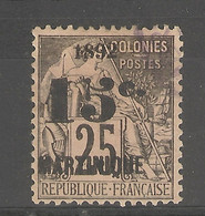 Martinique - (1892 )15 /25 N°29 II - Autres & Non Classés