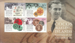 2020 Cocos (Keeling) Islands Currency Of The Clunies Money Coins Monnaie Souvenir Sheet MNH @ BELOW FACE VALUE - Isole Cocos (Keeling)