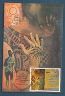 ⭐ Polynésie Française - Carte Maximum - Premier Jour - FDC - Tatau Taputapuatea - Tatouage - 2000 ⭐ - Cartoline Maximum