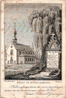 1 Lith Anne Marie Pétronille Ommeganck Veuve De Mr Gabriël Baesten  Décédée 1857  Lith Vandennest Eglise St Willebrord - Todesanzeige