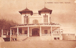 CPA ESPAGNE CALDETAS CASINO COLON FACHADA (cliché Rare - Andere & Zonder Classificatie