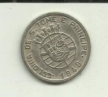 50 Centavos 1948 S. Tomé Rare - São Tomé Und Príncipe