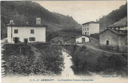 64  Arneguy  -  La Frontiere Franco Espagnole - Arnéguy