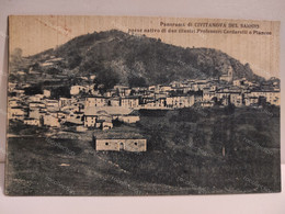 Italy Italia Postcard Molise Panorama Di CIVITANOVA DEL SANNIO. Shipped 1942. Stamp Removed. - Altri & Non Classificati