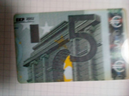FINLANDE ELISA BILLET BANQUE BANK TICKET 5€ 30U UT - Stamps & Coins