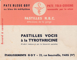 BUVARD & BLOTTER -  Pharmacie -  PASTILLES VOCIS A LA TYROTHRICINE - établissements Goy Paris (4ème) - Produits Pharmaceutiques
