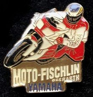 MOTO FISCHLIN - YAMAHA - PILOTE - GP - OBERARTH -             (ROSE) - Moto