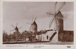 ESPAGNE----------  Mallorca,moulins - Mallorca